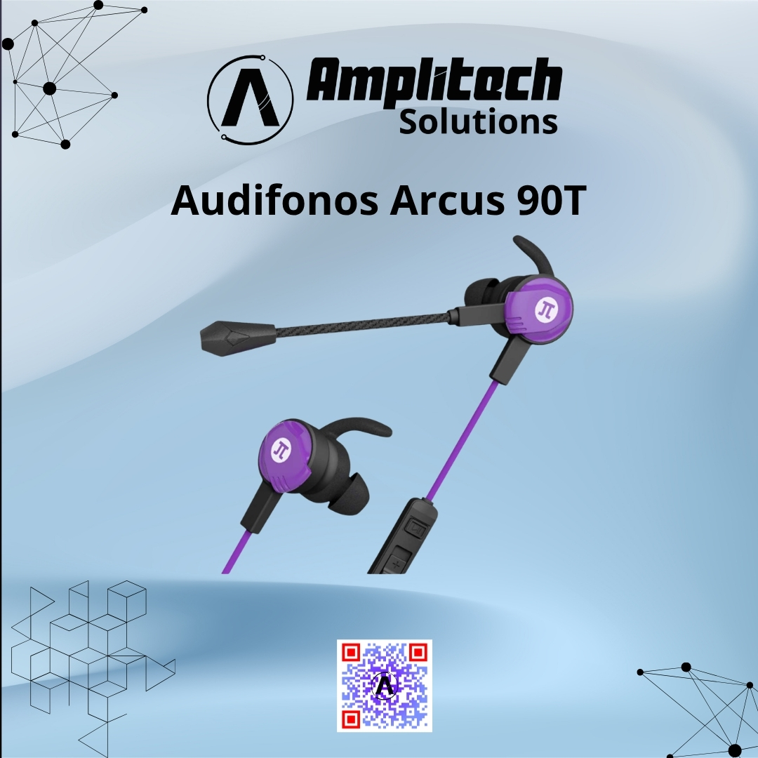 Audífonos Gamer In-Ear Arcus 90T con Micrófono Dual