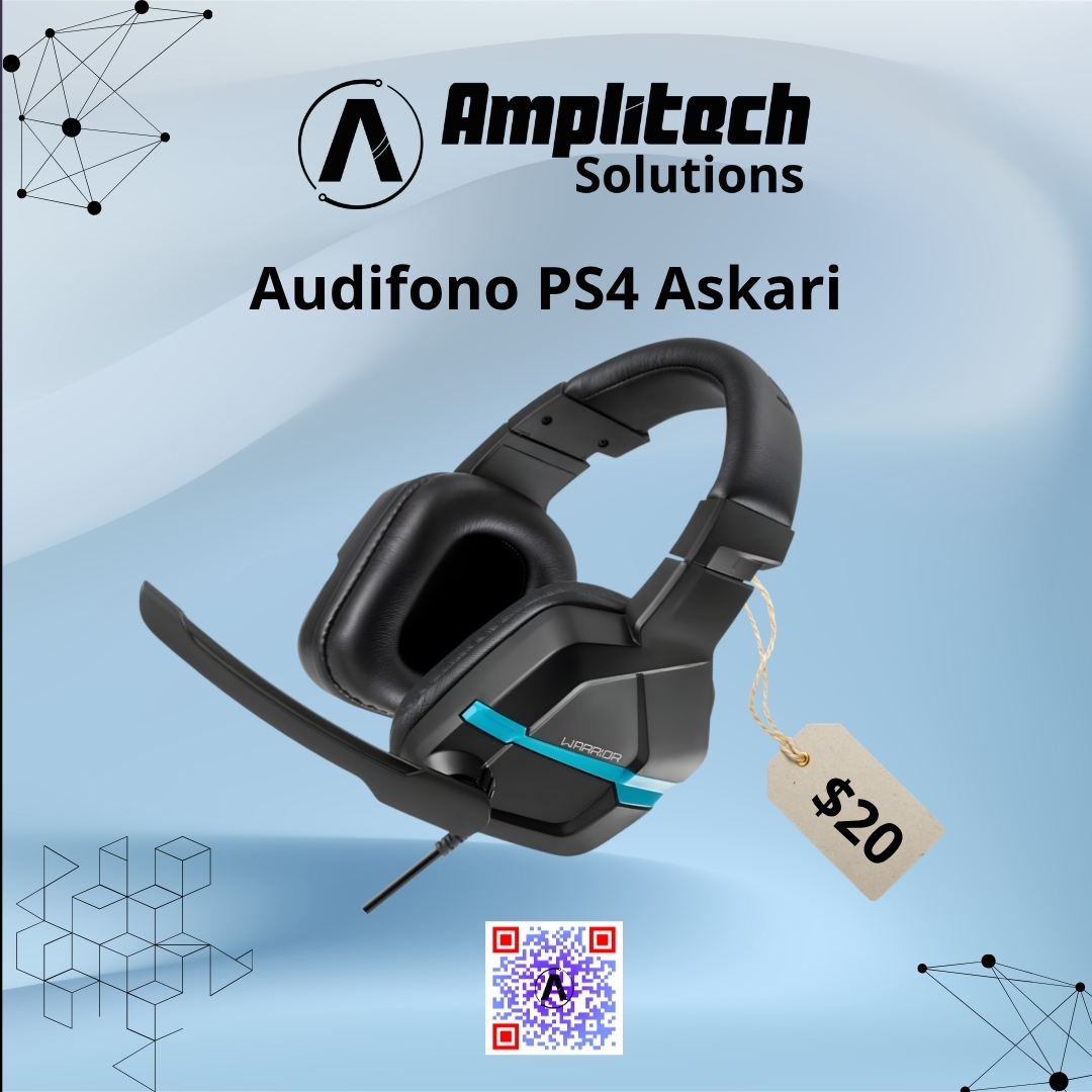 Audífonos Gamer de Diadema PS4 Askari con Micrófono