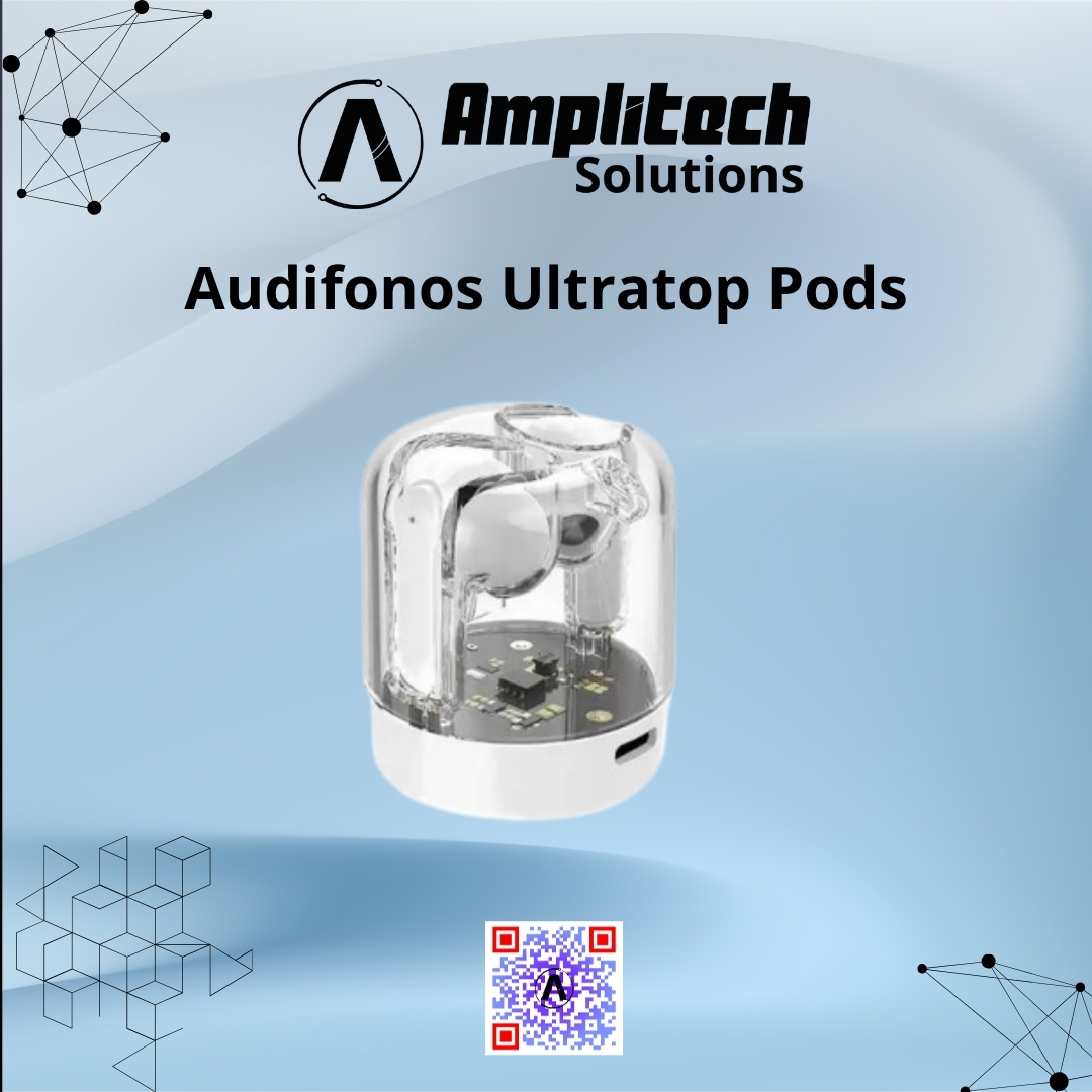 Audífonos Inalámbricos TWS Ultratop Pods con Diseño Transparente