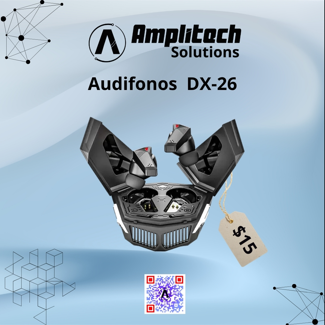 Audífonos Inalámbricos TWS Gamer DX-26