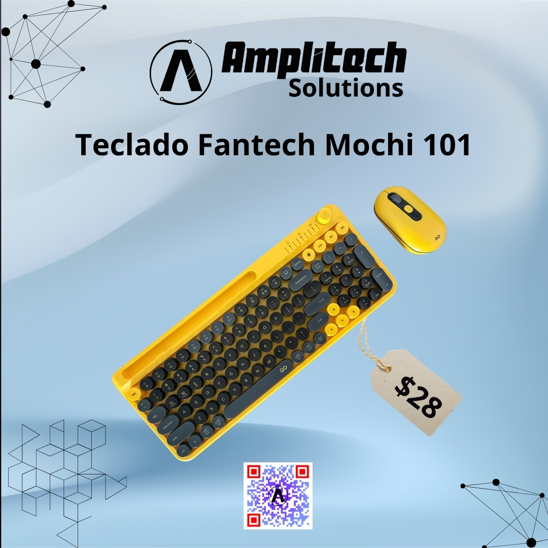 Combo Teclado y Mouse Inalámbrico Fantech Mochi 101