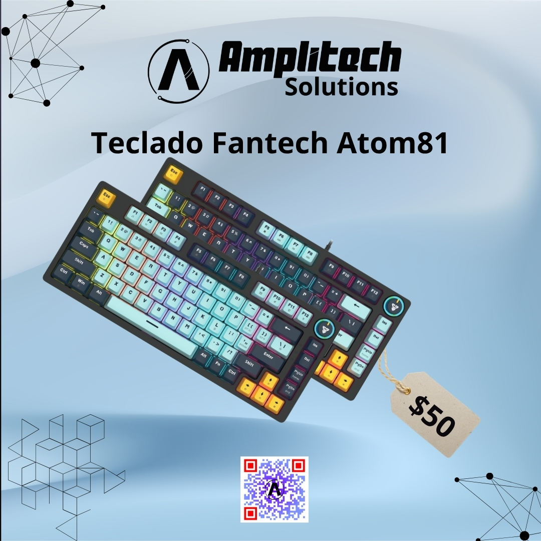 Teclado Mecánico Gamer Fantech Atom81