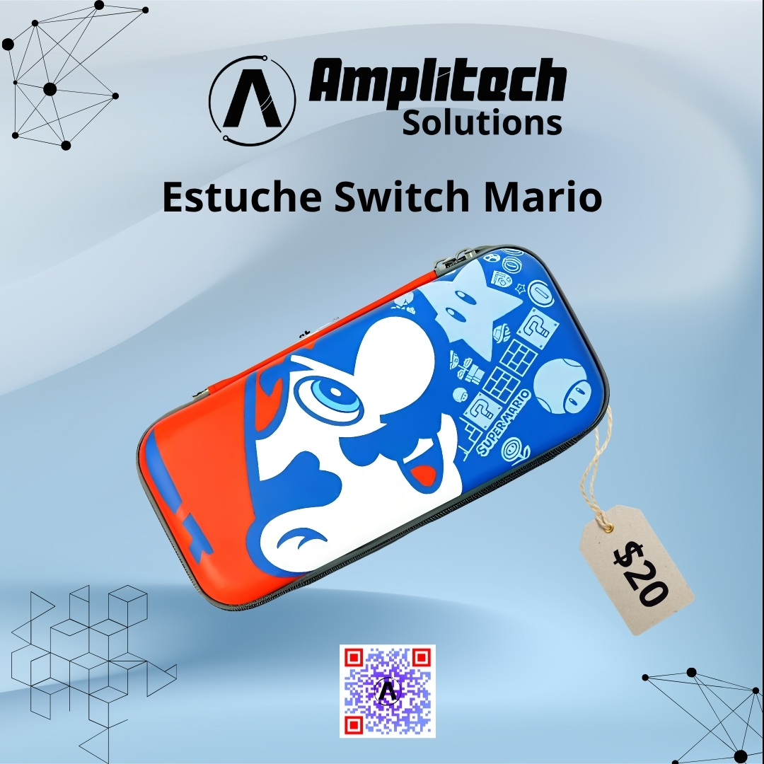 Estuche de Viaje Protector para Nintendo Switch Edición Super Mario